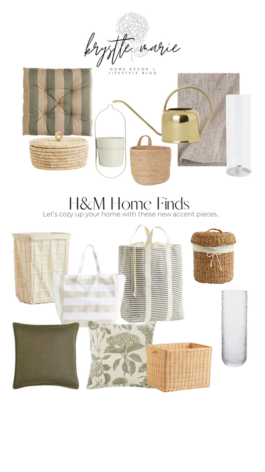 H&M Cozy Home Décor Finds- May 2023