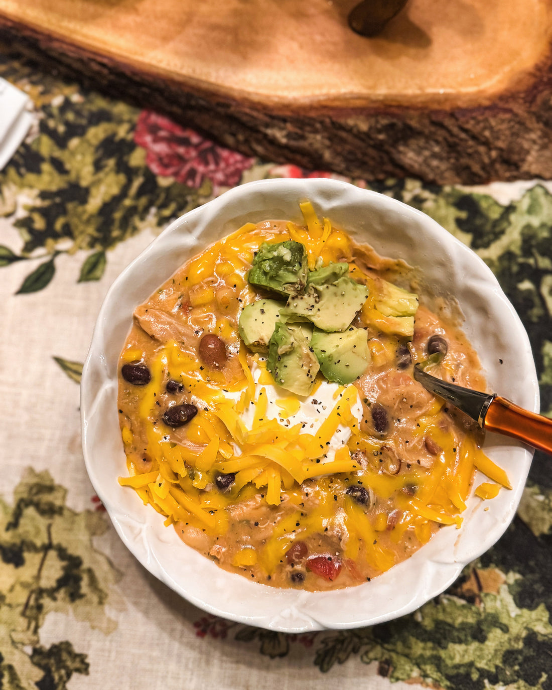 Krystle's Mexican Chicken Chili Recipe