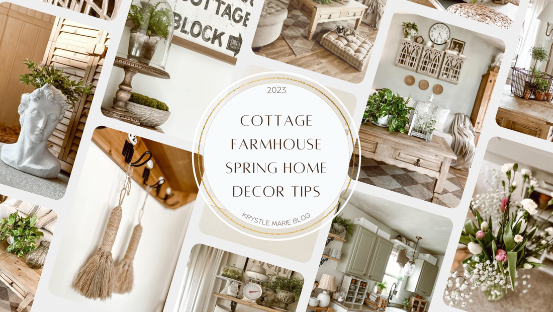 5 Cottage Farmhouse Spring Home Décor Tips - 2023