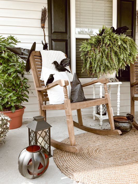 Easy Halloween Cottage Front Porch