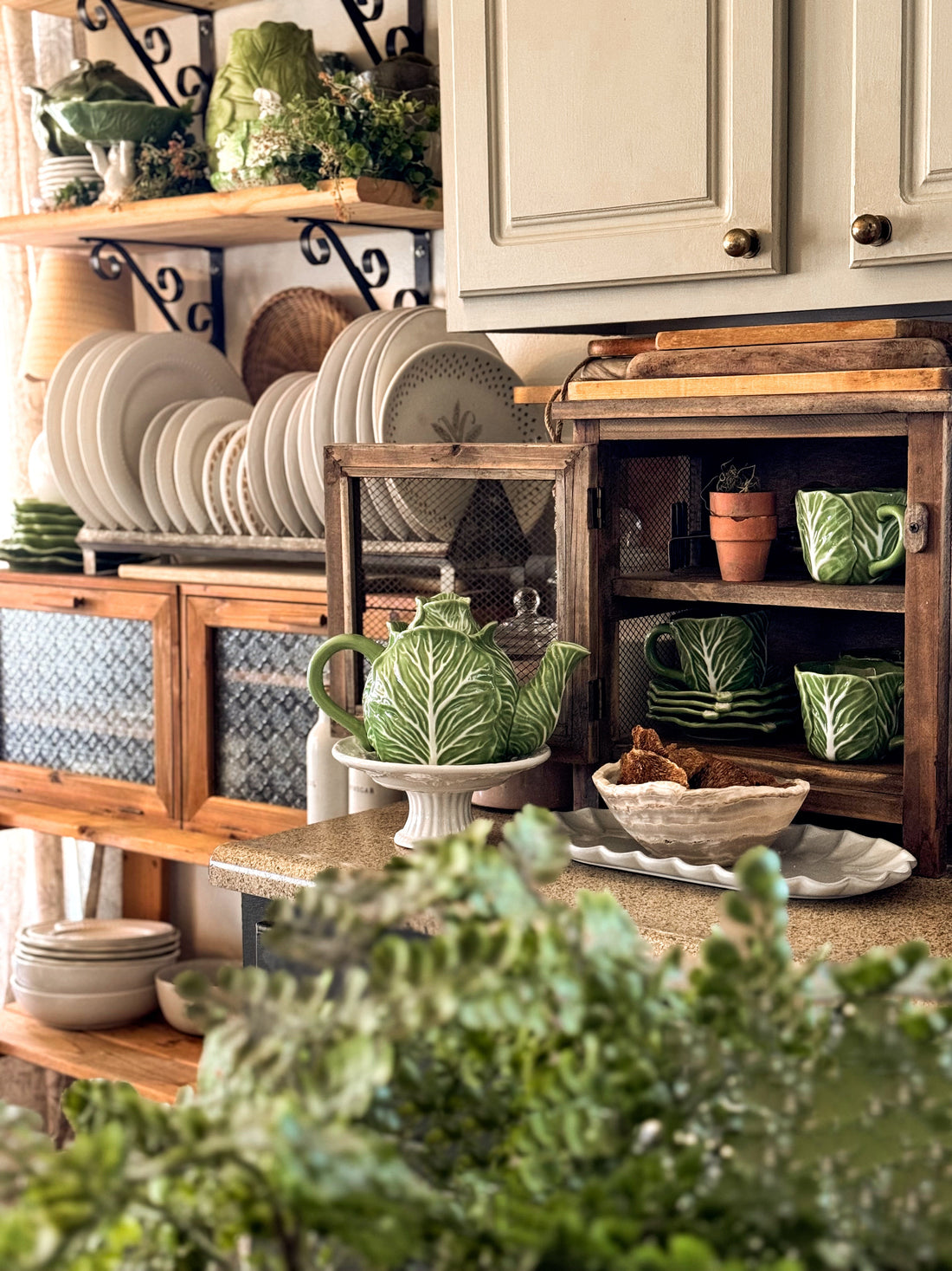 Cozy Up Your Kitchen for Early Spring with Cabbage-Ware