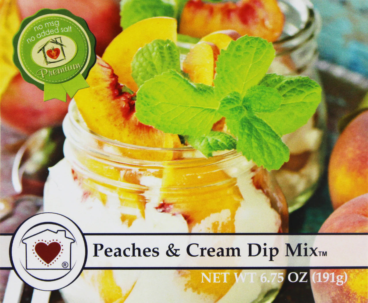 Peaches & Cream Dip Mix