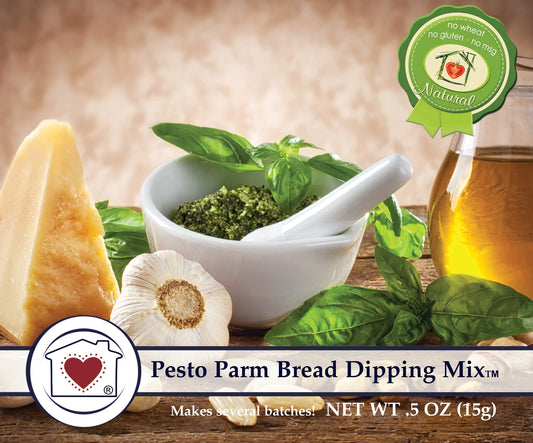 Pesto Parmesan Bread Dipping Mix